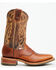 Image #2 - Double H Men's 11" Domestic I.C.E™ Western Performance Boots - Broad Square Toe, Brown, hi-res
