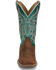 Image #4 - Justin Women's Miss Elle Western Boots - Broad Square Toe, Brown, hi-res
