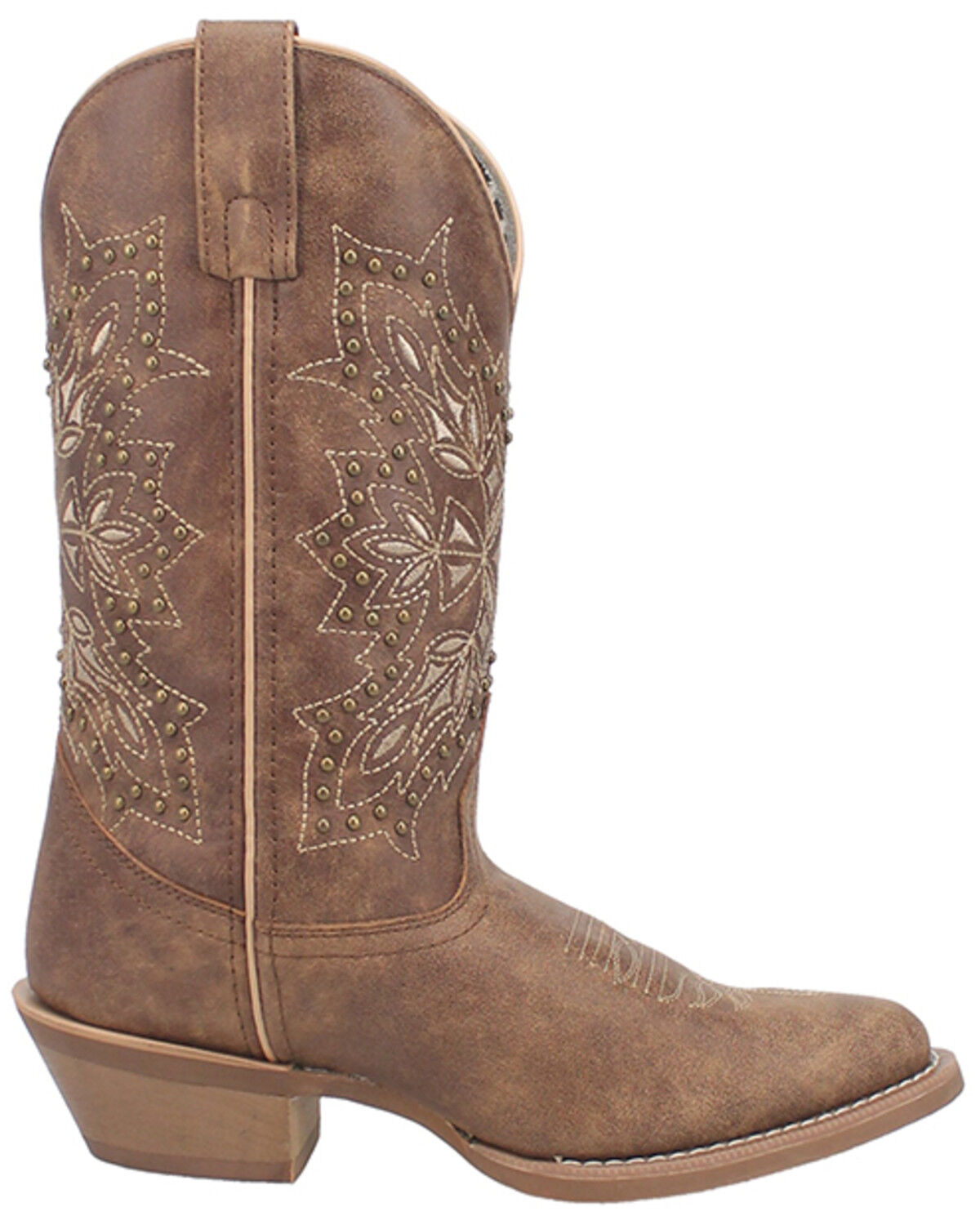 Image #2 - Laredo Women's Journee Western Boots - Round Toe, Brown, hi-res