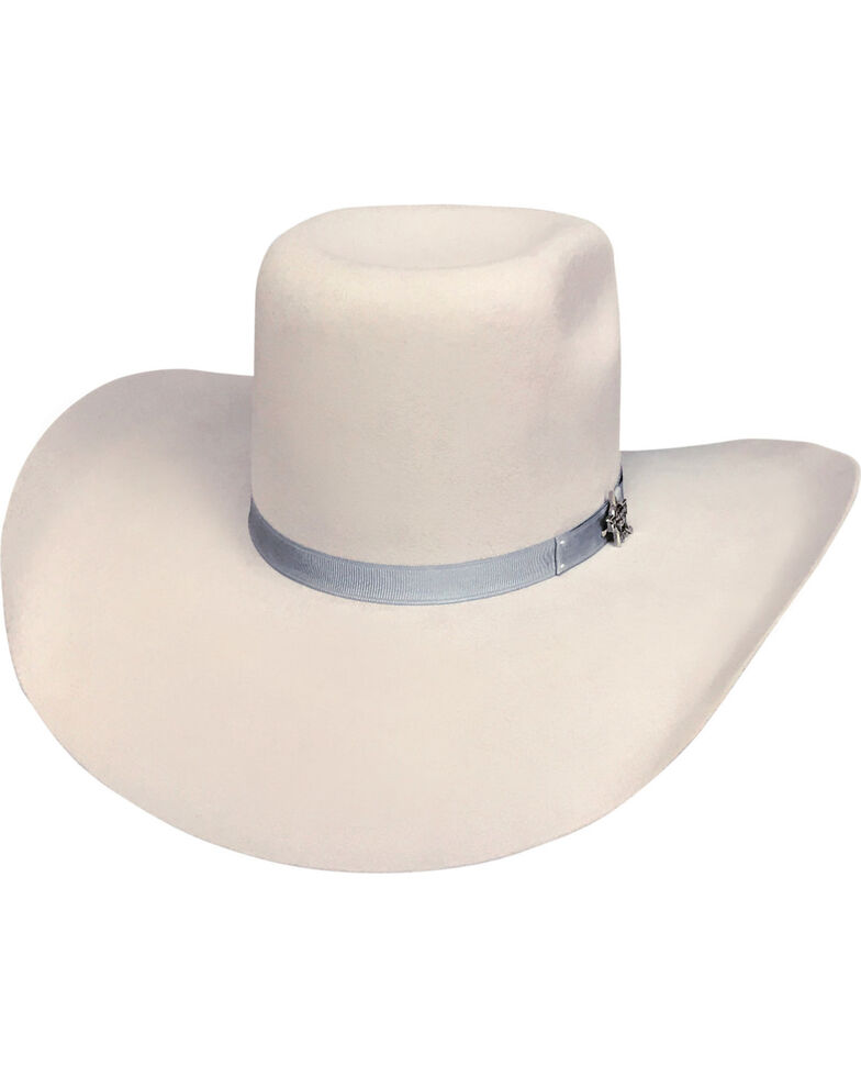 Bullhide Men's Chute Boss Silverbelly 8X Fur Cowboy Hat, Silver Belly, hi-res