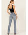 Image #3 - Dear John Women's Jaxtyn Medium Wash Mid Rise Bootcut Stretch Denim Jeans, Medium Wash, hi-res