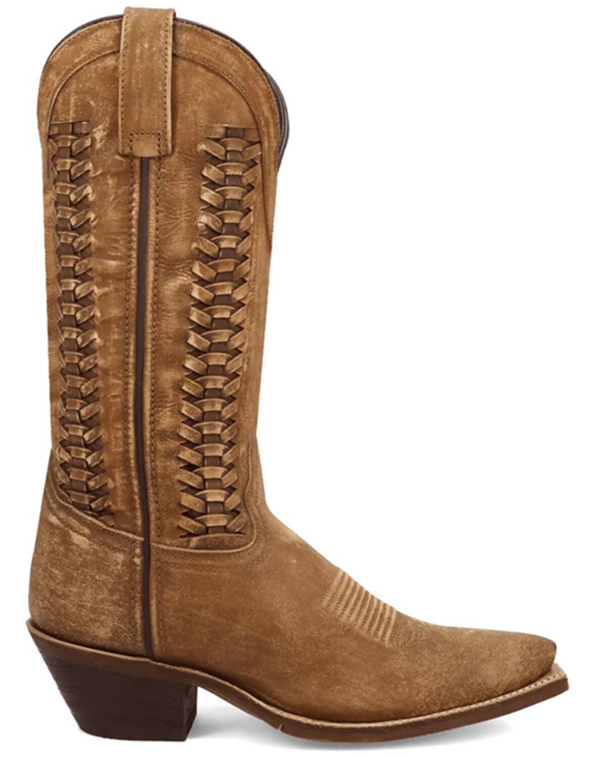 Image #2 - Laredo Women's Ashlee Western Boots - Snip Toe, Tan, hi-res
