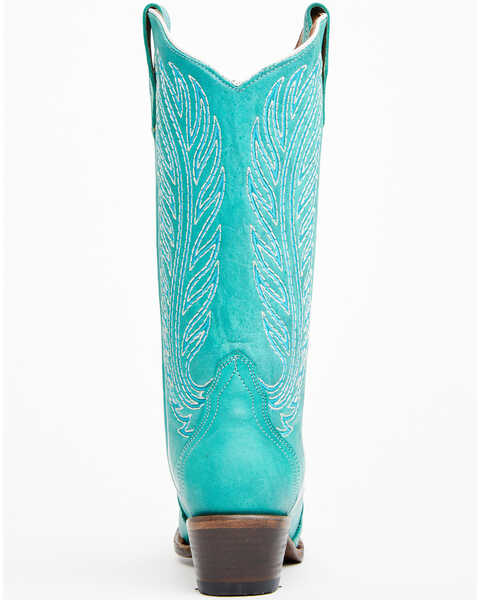 Image #5 - Corral Women's Triad Western Boots - Snip Toe , Blue, hi-res