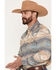 Image #2 - Cody James Men's Arrow Bear Southwestern Print Long Sleeve Snap Flannel Shirt - Tall, Multi, hi-res