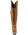 Image #5 - Lane Women's Lexington Suede Over The Corset Western Boots - Snip Toe, Caramel, hi-res