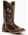 Image #1 - Laredo Women's Underlay Performance Western Boots - Broad Square Toe , Chocolate, hi-res