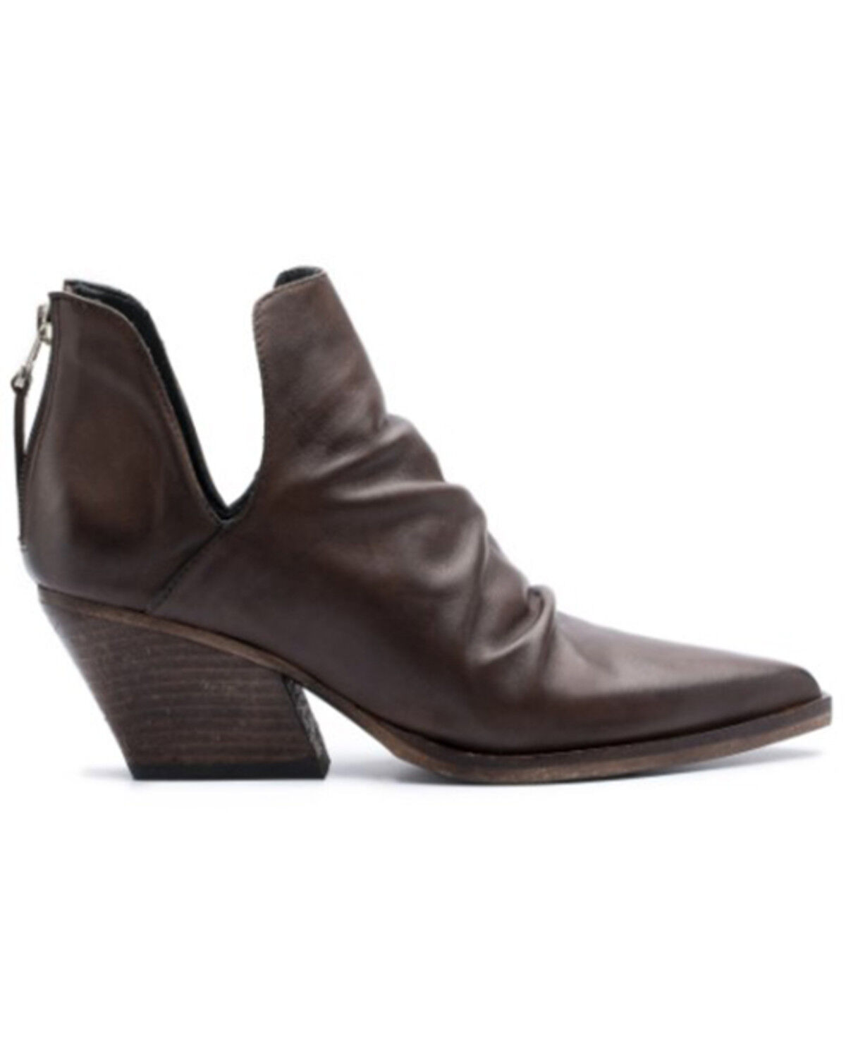 Image #2 - Golo Shoes Women's Tucson Fashion Booties - Snip Toe, Brown, hi-res