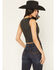 Image #5 - Idyllwind Women's Josephine Button-Down Leather Vest, Black, hi-res