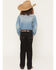 Image #3 - Rock & Roll Denim Boys' Bootcut Stretch Denim Jeans, Black, hi-res