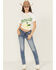 Image #3 - Miss Me Women's Medium Wash Wing Embroidered 32" Bootcut Stretch Jeans, Medium Wash, hi-res