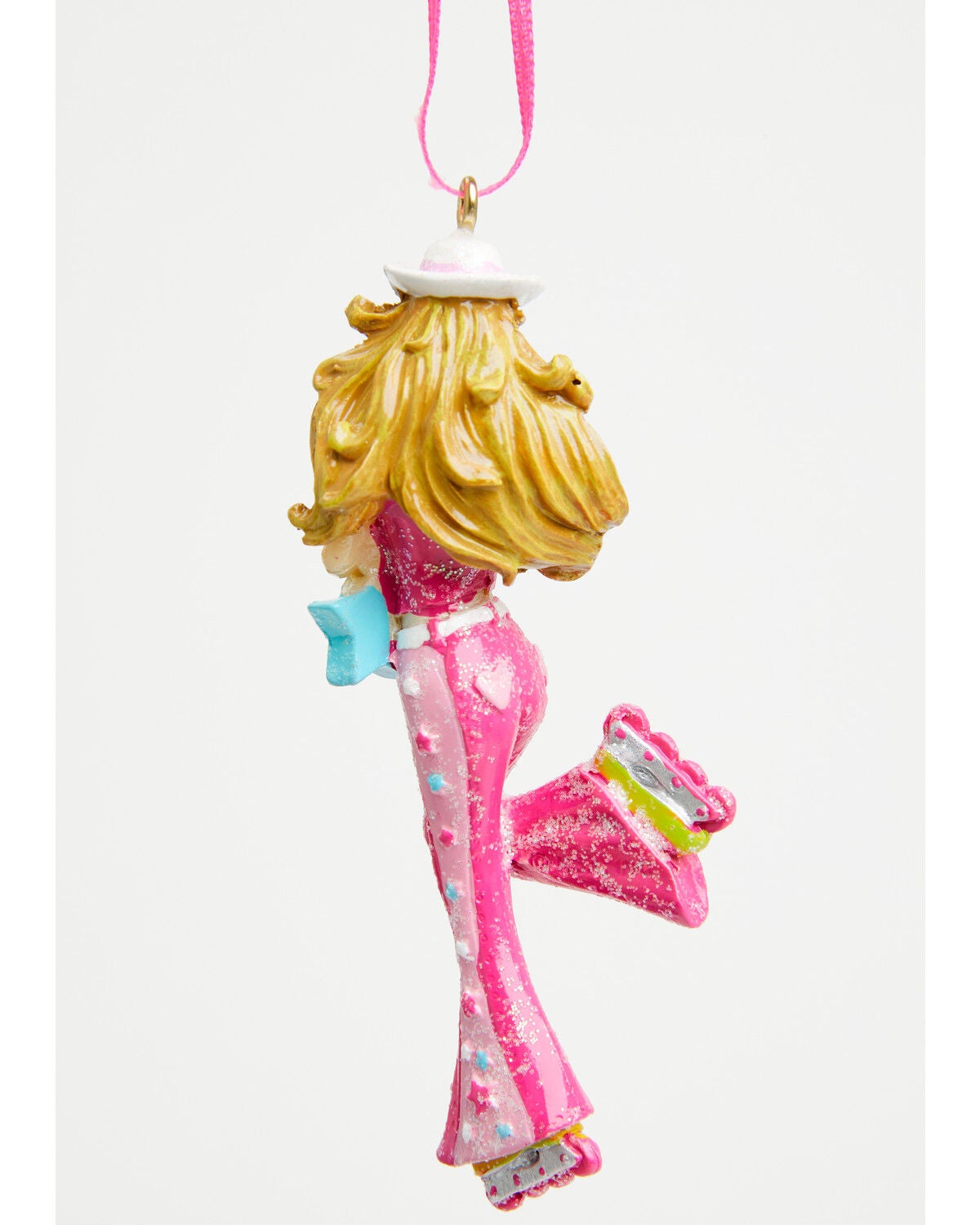 Image #2 - Kurt Adler Roller Skating Doll Ornament, Multi, hi-res