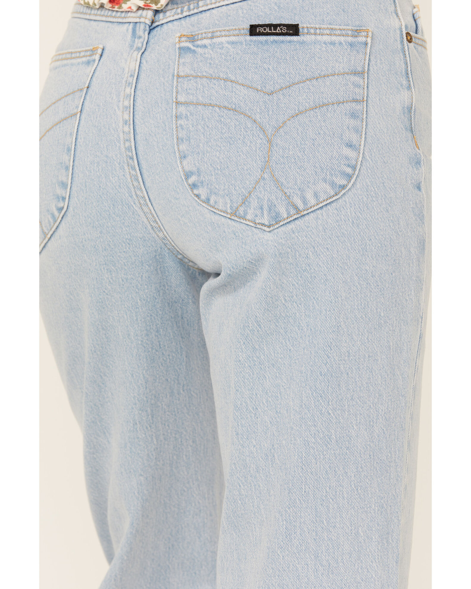 Rolla s Women s Boot Barn Exclusive Nina Light Wash High Rise Eastcoast Flare Stretch Denim Jeans Sheplers