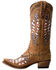 Lane Women's Old Glory Western Boots - Snip Toe, Brown, hi-res