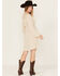 Image #4 - Shyanne Women's Lace Long Sleeve Button-Down Mini Dress, Natural, hi-res