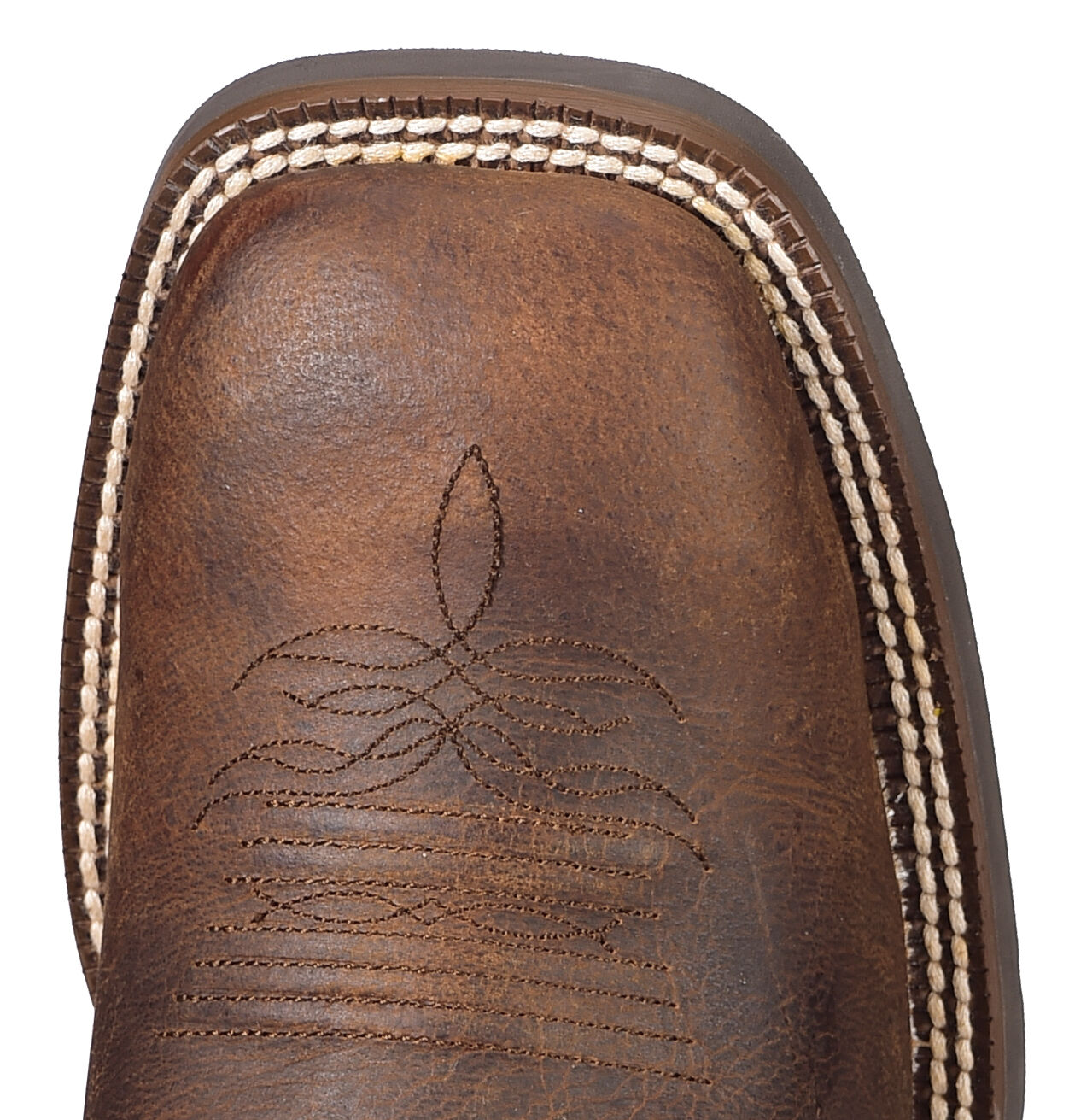 justin silver collection square toe boots