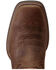 Ariat Men's Sport Western Performance Boots - Broad Square Toe, Brown, hi-res
