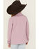 Image #4 - Ariat Girls' Solid Softshell Jacket, Lavender, hi-res