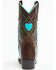 Image #5 - Shyanne Girls' Zetta Western Boots - Snip Toe, Brown, hi-res