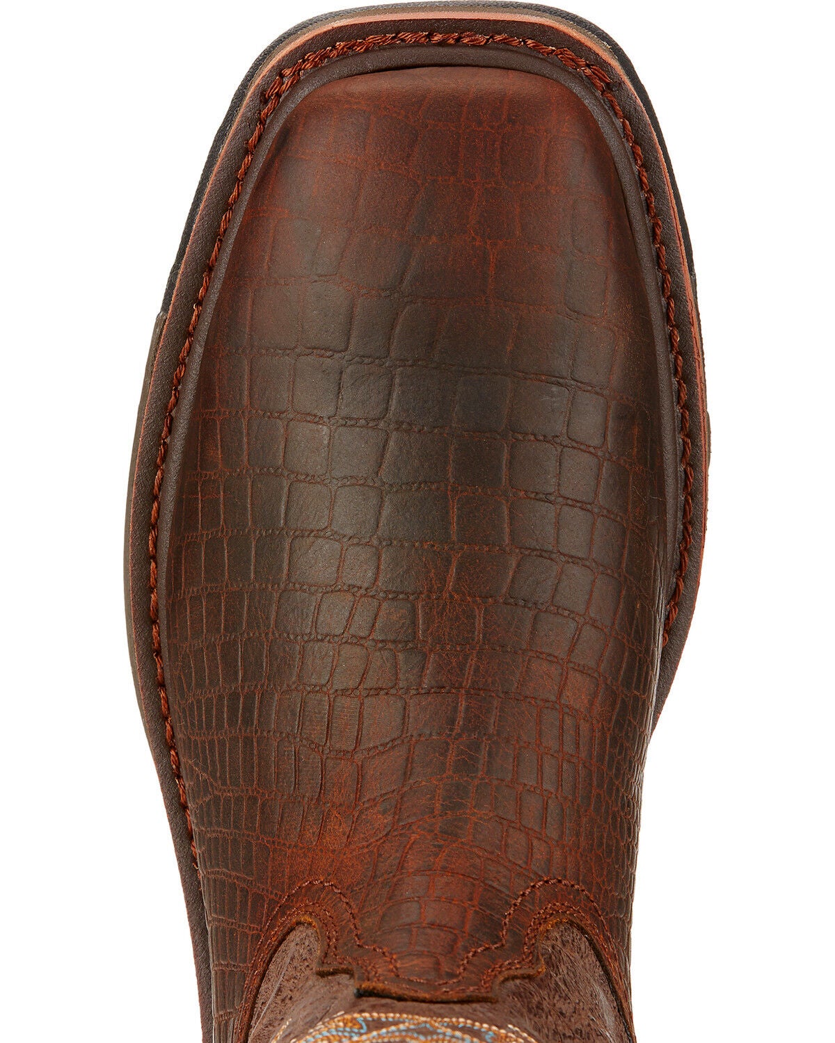 ariat workhog croc print
