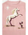 Image #2 - Shyanne Toddler Girls' Horse Pullover Knit Sweater, Mauve, hi-res