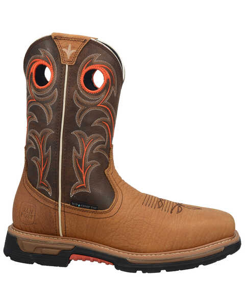 Image #2 - Dan Post Men's Storm's Eye Western Work Boots - Composite Toe, Brown, hi-res