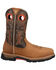 Image #2 - Dan Post Men's Storm's Eye Western Work Boots - Composite Toe, Brown, hi-res