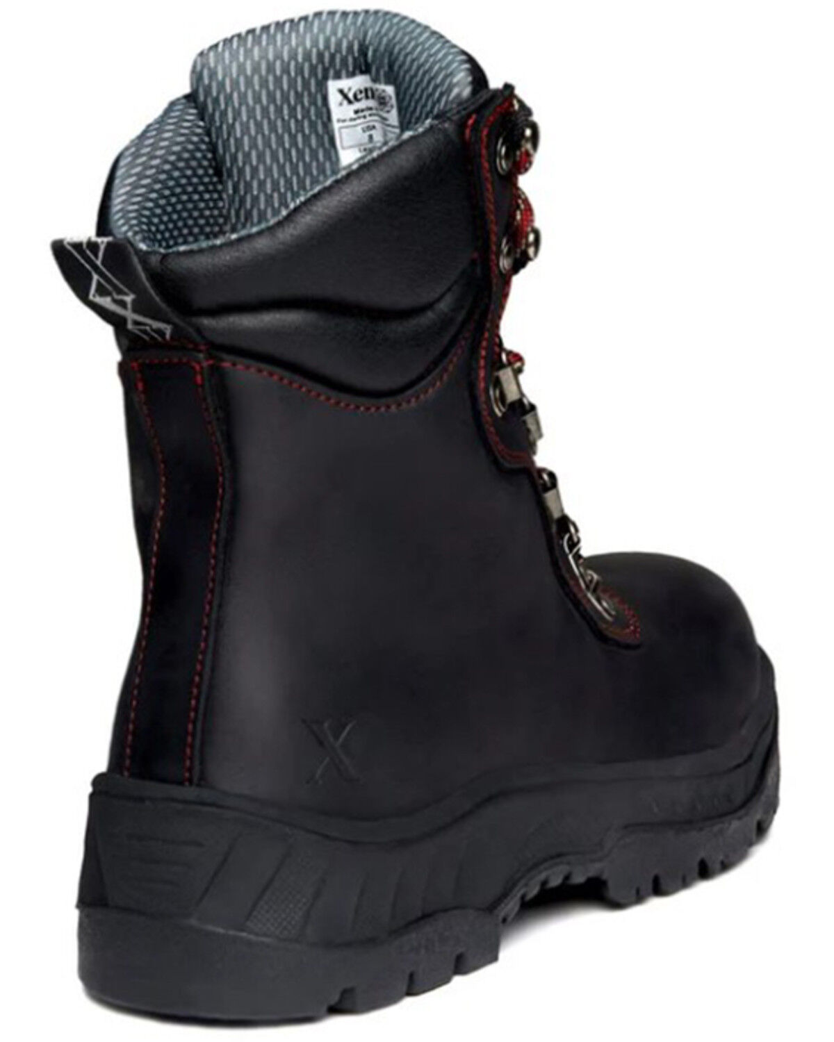 Image #4 - Xena Workwear Women's 8" Horizon Work Boots - Alloy Toe, Black, hi-res