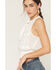 Image #4 - Shyanne Women's Sleeveless Embroidered Halter Top, White, hi-res