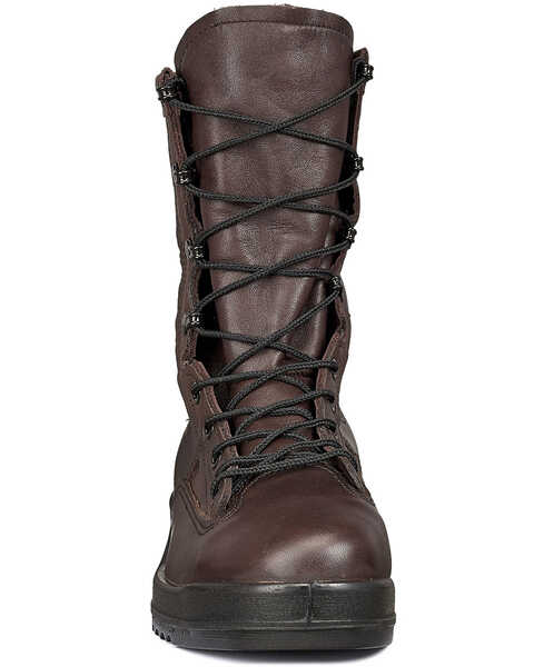 Belleville Men's Wet Weather Tactical Boots - Steel Toe, Chocolate, hi-res