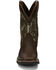 Justin Men's Trekker Waterproof Western Work Boots - Soft Toe, Brown, hi-res