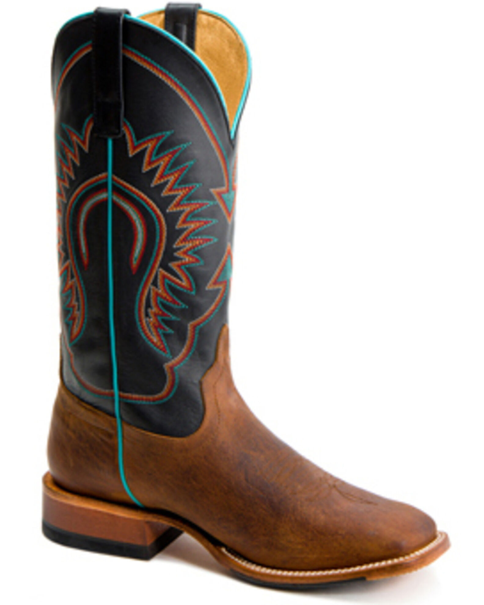 Horse Power Men s Bison Western Boots Broad Square Toe Sheplers