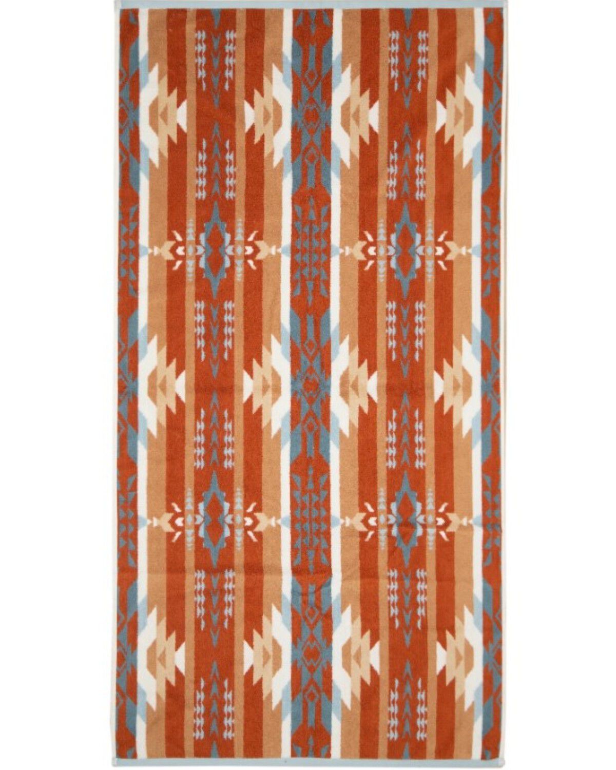Image #2 - Carstens Home Pecos Bath Towel, Blue, hi-res