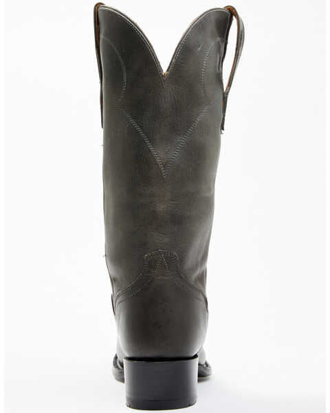 Image #5 - El Dorado Men's 13" Distressed Western Boots - Square Toe, Grey, hi-res