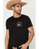 Image #3 - Cody James Men's Agave Desert Short Sleeve Graphic T-Shirt, Black, hi-res