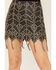 Image #2 - Wonderwest Women's Beaded Tassel Mini Skirt, Black, hi-res