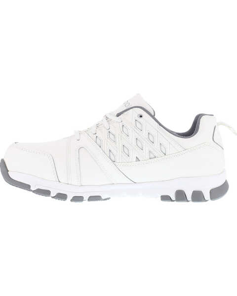 Reebok Women's Athletic Oxford Shoes - Steel Toe , White, hi-res