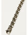 M & F Western Men's Silver Strike Round Link Bracelet, Silver, hi-res