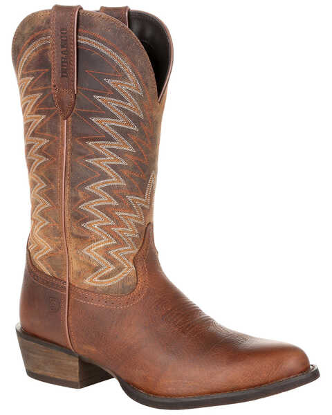 Durango Men's Rebel Frontier Western Performance Boots - Round Toe, Brown, hi-res