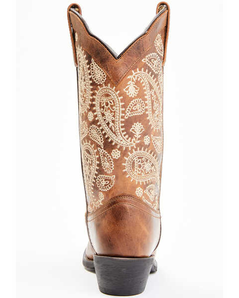 Laredo Women's Millie Western Boots - Square Toe, Brown, hi-res