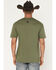 Image #4 - Smith & Wesson Men's Empowering Americans  Badge Short Sleeve Graphic T-Shirt, Olive, hi-res
