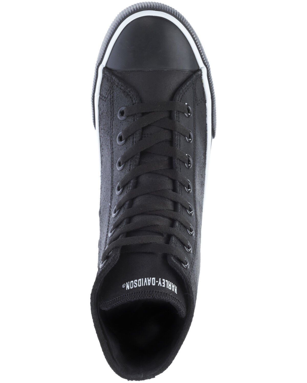 Image #6 - Harley Davidson Men's Baxter Moto Shoes, Black, hi-res