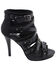 Image #3 - Milwaukee Performance Women's Ankle Strap Stiletto Sandals, Black, hi-res
