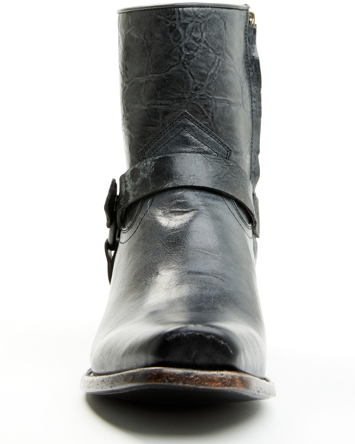 Image #4 - Moonshine Spirit Men's Pancho Harness Western Boots - Square Toe, Black, hi-res