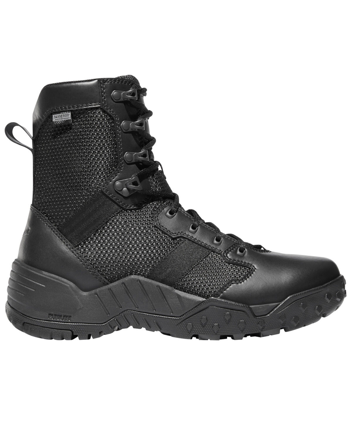 Image #2 - Danner Men's Scorch Side Zip 8" Boots - Soft Toe, Black, hi-res
