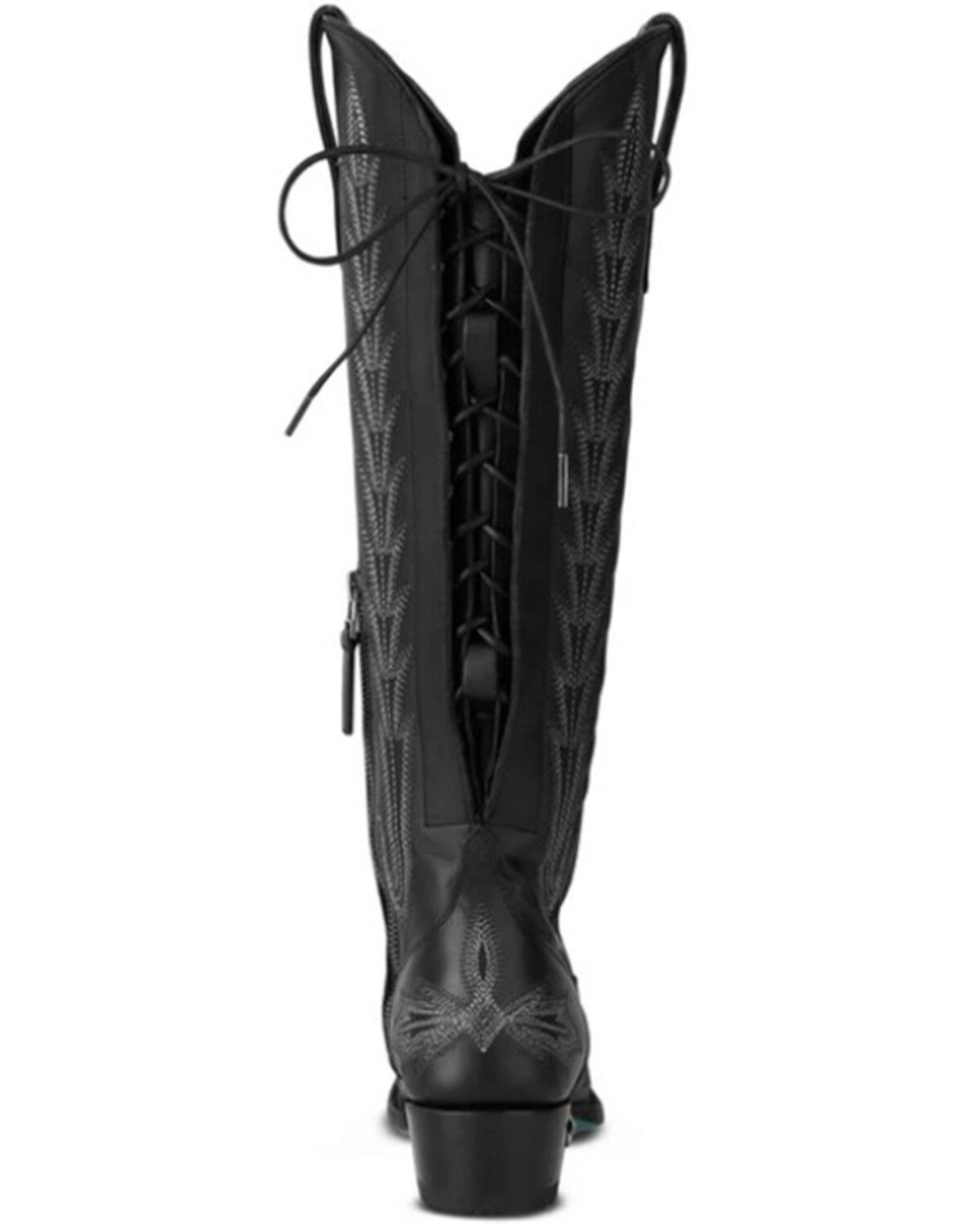 Lane Women's Lexington Knee High Corset Western Boots - Snip Toe