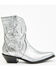 Image #2 - Free People Women's Way Out West Metallic Western Boots - Snip Toe , Silver, hi-res