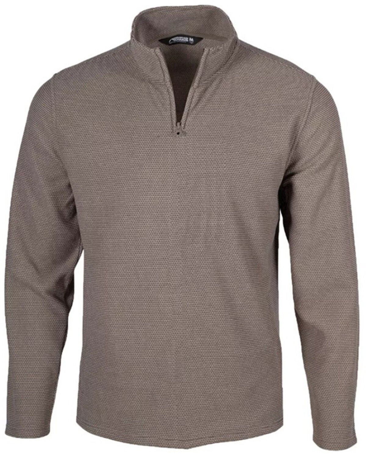 Image #1 - Mountain Khakis Men's Apex Quarter Zip Pullover, Grey, hi-res