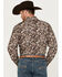 Image #4 - Cowboy Hardware Men's Mixed Paisley Print Long Sleeve Snap Western Shirt, Brown, hi-res