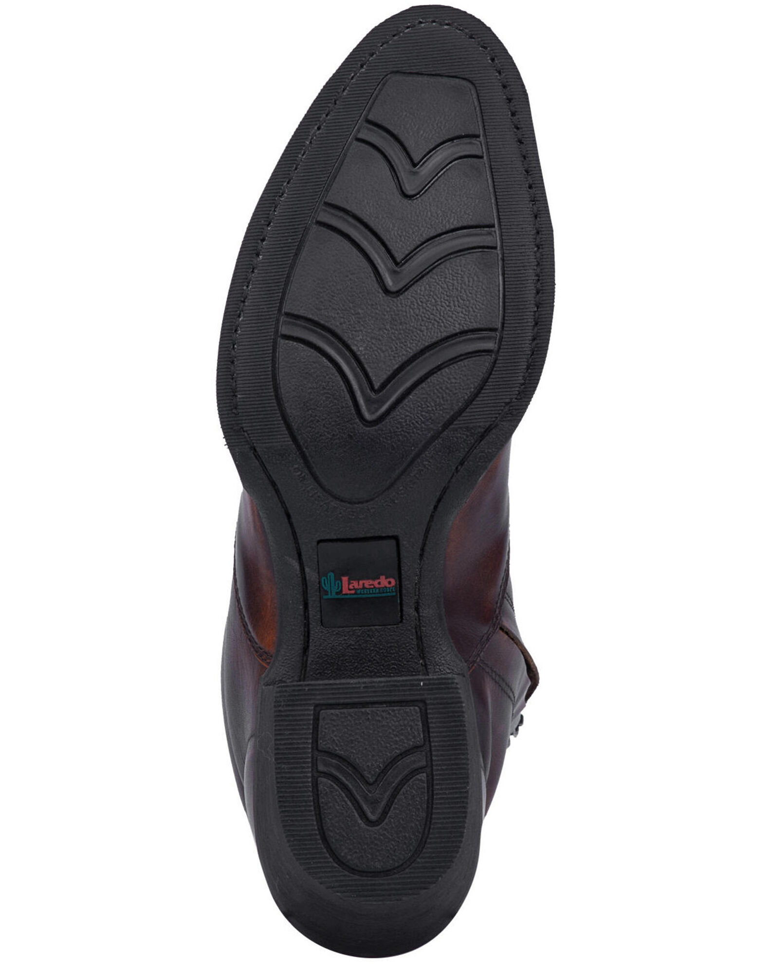 Product Name: Laredo Men's Side Zipper Western Boots - Round Toe