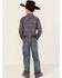 Image #3 - Rock & Roll Denim Boys' Medium Wash Bootcut Stretch Denim Jeans, Blue, hi-res